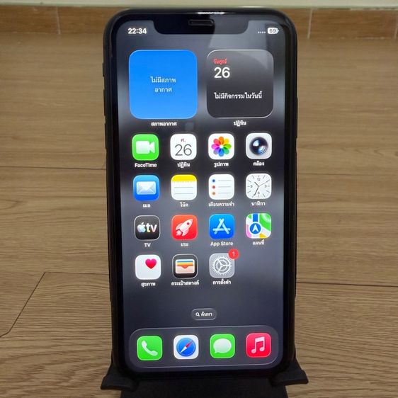 64 GB iPhone 11 ความจุ 64GB สีดำ (นัดรับสายไหม-รังสิต-คลองหลวง-ลำลูกกา)