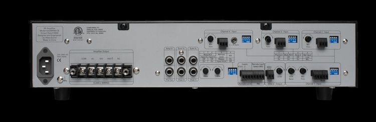 แอมปลิฟลายเออร์ AtlasIED AA200PHD-CE เป็น Mixer Amplifier ขนาด 200W สำหรับระบบเสียงเชิงพาณิชย์ รองรับ 50V, 100V และ 4Ω มี 6 อินพุต 