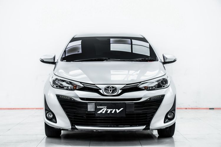 Toyota Yaris ATIV 2017 1.2 G Sedan เบนซิน ไม่ติดแก๊ส เกียร์อัตโนมัติ เทา รูปที่ 4