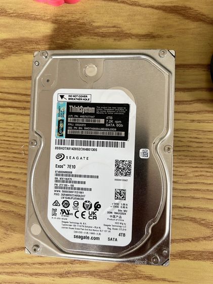 HDD Seagate Exos 7E10 ขนาด 4TB  รูปที่ 2