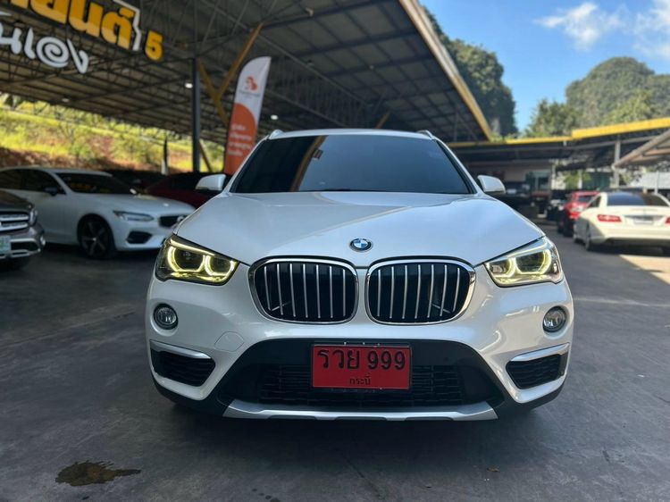 BMW X1 2020 2.0 sDrive18d xLine Utility-car ดีเซล ไม่ติดแก๊ส เกียร์อัตโนมัติ ขาว รูปที่ 3