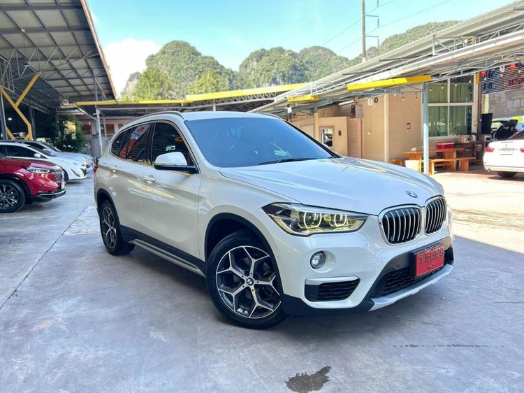 BMW X1 2020 2.0 sDrive18d xLine Utility-car ดีเซล ไม่ติดแก๊ส เกียร์อัตโนมัติ ขาว รูปที่ 4