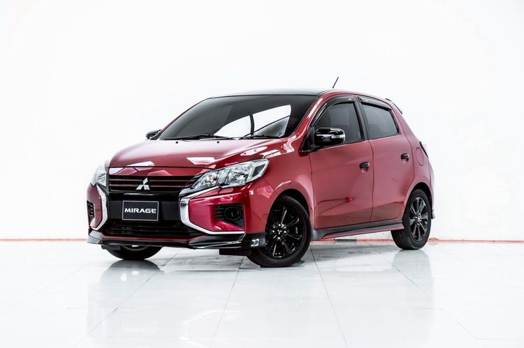 Mitsubishi Mirage 2022 1.2 SPECIAL EDITION Sedan เบนซิน ไม่ติดแก๊ส เกียร์อัตโนมัติ แดง