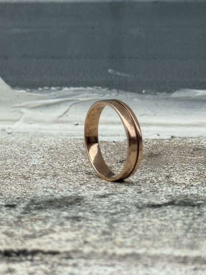 แหวน 9k pink gold Size64 รูปที่ 5