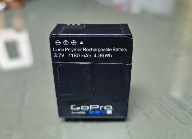 แบตเตอรี่กล้อง Gopro Hero 2,Hero3,Hero3+ 3.7V 1180mAh แบตเตอรี่  Gopro ของแท้ รูปที่ 3