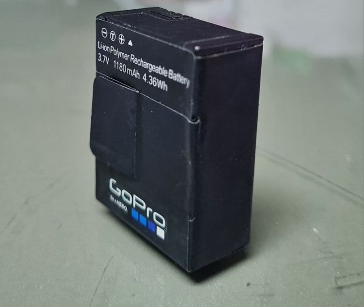 แบตเตอรี่กล้อง Gopro Hero 2,Hero3,Hero3+ 3.7V 1180mAh แบตเตอรี่  Gopro ของแท้ รูปที่ 6