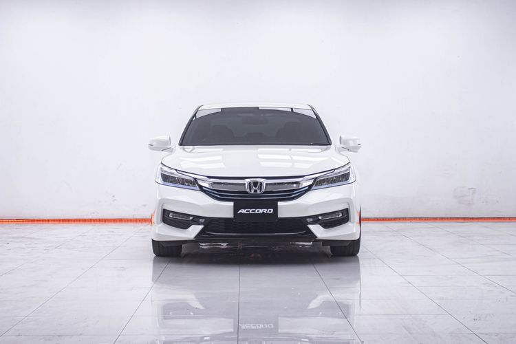 Honda Accord 2017 2.0 Hybrid Sedan ไฮบริด ไม่ติดแก๊ส เกียร์อัตโนมัติ ขาว รูปที่ 4