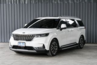 KIA CARNIVAL 2.2 SXL 2021 สีขาว ตัวท็อป Sunroof ไมล์น้อย 8 หมื่นโล.