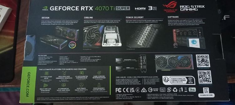 หาเจ้าของให้ asus rtx 4070Ti super 16 gb ประกัน jib เหลือเกิน 1ปี6เดือน ติดต่อได้ถามรายละเอียดได้ตลอดเวลาครับ รูปที่ 7