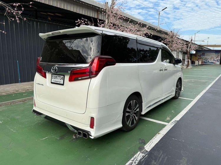 รถ Toyota Alphard 2.5 SC สี ขาว