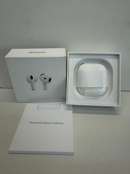 Apple AirPods 4 (USB-C) เครื่องศูนย์ไทย ประกัน Apple ถึง 10 กุมภาพันธ์ 2570 อุปกรณ์ครบกล่อง
