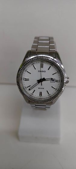 Casio LTP-1302D-7A นาฬิกาข้อมือผู้หญิง หน้าปัดสีขาว สายสแตนเลส รูปที่ 6