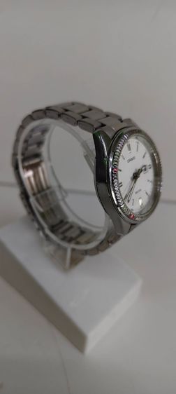 Casio LTP-1302D-7A นาฬิกาข้อมือผู้หญิง หน้าปัดสีขาว สายสแตนเลส รูปที่ 3