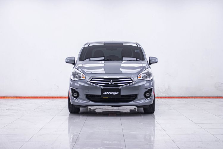 Mitsubishi Attrage 2017 1.2 GLX Sedan เบนซิน ไม่ติดแก๊ส เกียร์อัตโนมัติ เทา รูปที่ 4