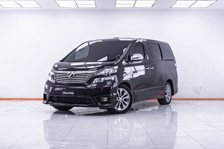 Toyota Vellfire 2011 2.4 V Utility-car เบนซิน ไม่ติดแก๊ส เกียร์อัตโนมัติ ม่วง