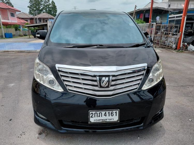 Toyota Alphard 2010 2.4 SC Utility-car เบนซิน เกียร์อัตโนมัติ ดำ