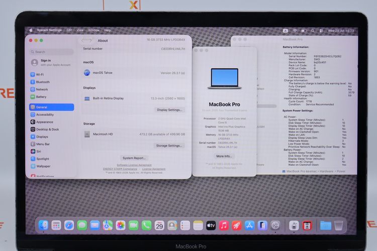 MacBook Pro 13" Core i5 2020 16.512GB  รูปที่ 2