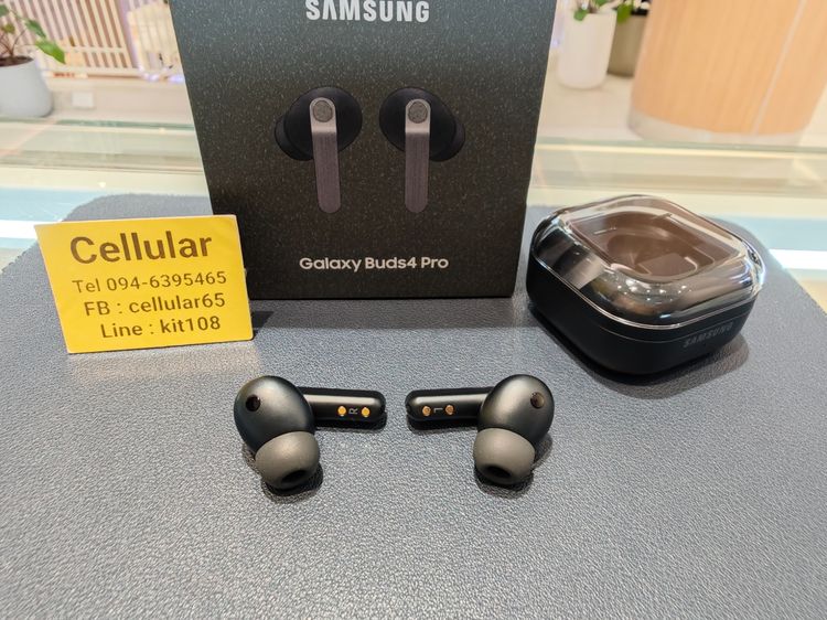 (ติดจอง)Samsung Galaxy Buds4 Pro เพิ่งใช้แค่1ครั้ง ประกันศูนย์ไทย1ปี รูปที่ 3