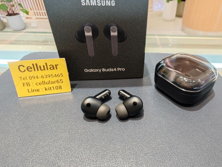 (ติดจอง)Samsung Galaxy Buds4 Pro เพิ่งใช้แค่1ครั้ง ประกันศูนย์ไทย1ปี รูปที่ 2