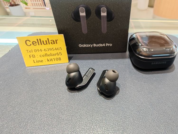 (ติดจอง)Samsung Galaxy Buds4 Pro เพิ่งใช้แค่1ครั้ง ประกันศูนย์ไทย1ปี รูปที่ 7