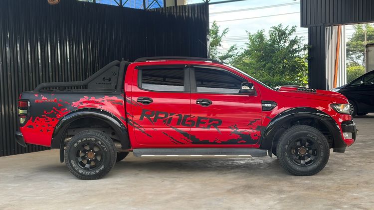 Ford Ranger 2018 2.2 Hi-Rider XLT Pickup ดีเซล ไม่ติดแก๊ส เกียร์อัตโนมัติ แดง รูปที่ 4