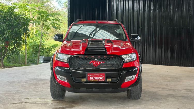 Ford Ranger 2018 2.2 Hi-Rider XLT Pickup ดีเซล ไม่ติดแก๊ส เกียร์อัตโนมัติ แดง รูปที่ 2