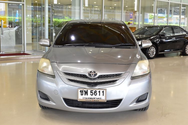 Toyota Vios 2007 1.5 E Sedan เบนซิน ไม่ติดแก๊ส เกียร์อัตโนมัติ เทา รูปที่ 2