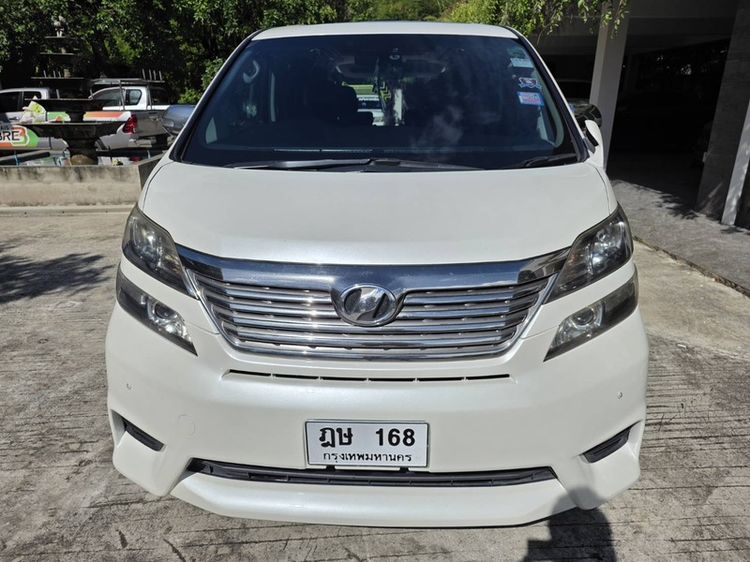 Toyota Vellfire 2011 2.4 Van เบนซิน ไม่ติดแก๊ส เกียร์อัตโนมัติ ขาว