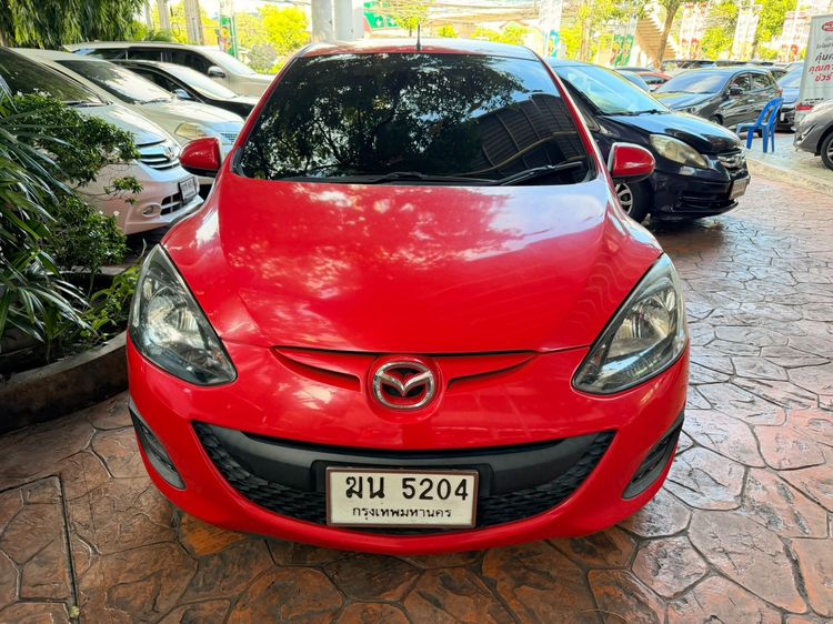 Mazda Mazda 2 2012 1.5 Elegance Groove Sedan เบนซิน ไม่ติดแก๊ส เกียร์อัตโนมัติ แดง รูปที่ 2