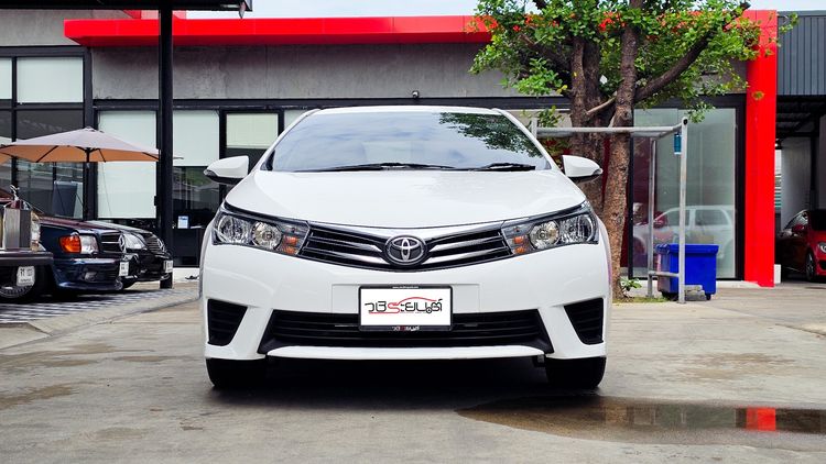 Toyota Altis 2014 1.6 G Sedan เบนซิน ไม่ติดแก๊ส เกียร์อัตโนมัติ ขาว รูปที่ 2