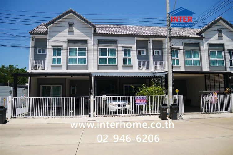 ทาวน์เฮ้าส์ 2 ชั้น 18.9 ตร.ว. หมู่บ้านสิวารมณ์วิลเลจ สุขุมวิท-บางปู58 ใกล้เทศบาลบางปู ซอยเทศบาลบางปู58 ถนนสุขุมวิทสายเก่า ถนนศรีนครินทร์ 