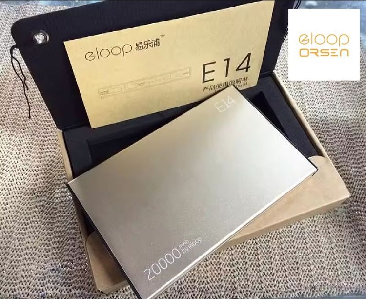 พาวเวอร์แบงค์ eloop 2000 mAh รูปที่ 3