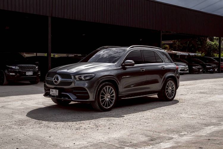 รถ Mercedes-Benz GLE-Class GLE300 สี เทา