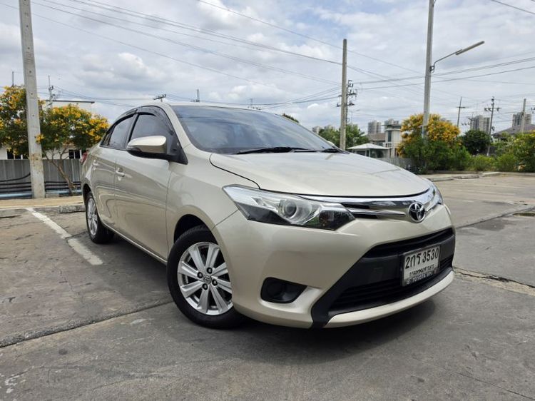 Toyota Vios 2013 1.5 G Sedan เบนซิน ไม่ติดแก๊ส เกียร์อัตโนมัติ น้ำตาล