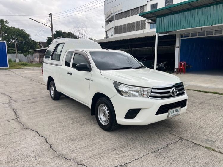 Toyota Hilux Revo 2018 2.4 Z Edition J Plus Pickup ดีเซล ไม่ติดแก๊ส เกียร์ธรรมดา ขาว รูปที่ 2