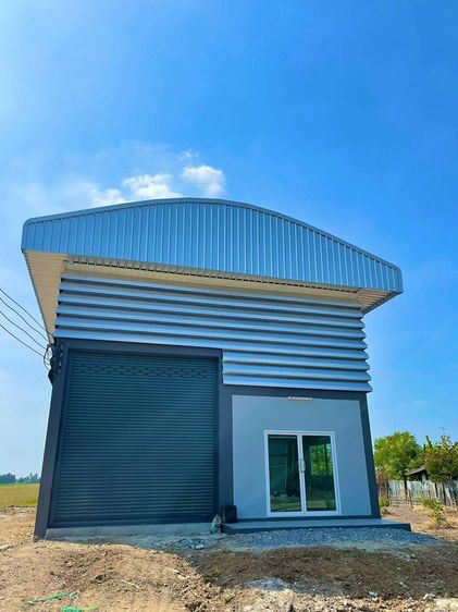 ใช่ 🚩ขายที่ดิน พร้อมโกดังใหม่🏡อยู่อาศัยทำงานก็ดี ครบจบในทีเดียว🏘️ออกแบบตามใจคุณ✍️ ✅ฟรีค่าโอน# โฉนดพร้อม 🕹️พิกัด บางบัวทอง  นนทบุรี 🛣️จากเซ็นทรัลเวสต์เกต 15 นาที 🏗️โครงการติดถนนใ รูปที่ 4