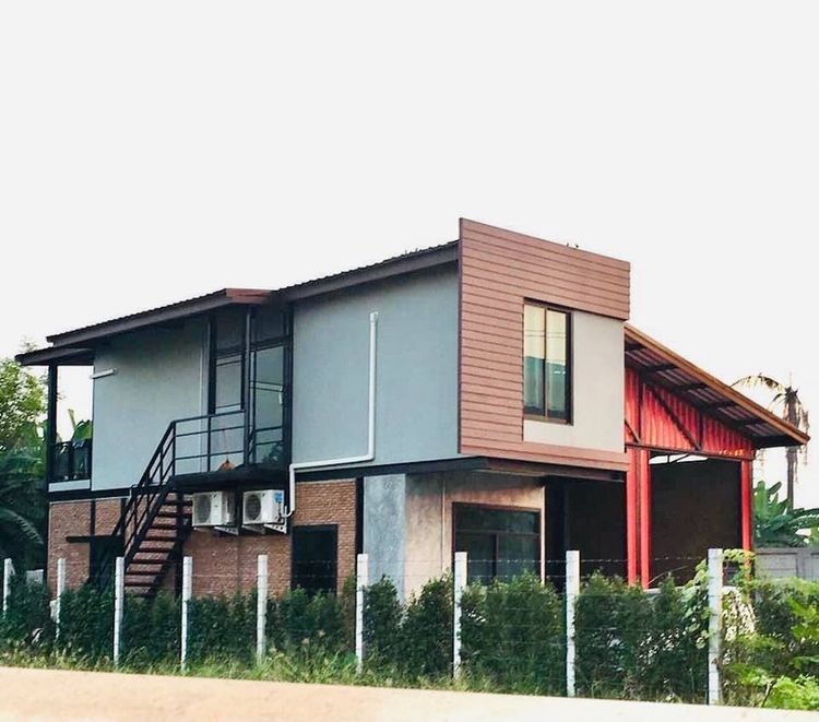 🚩ขายที่ดิน พร้อมโกดังใหม่🏡อยู่อาศัยทำงานก็ดี ครบจบในทีเดียว🏘️ออกแบบตามใจคุณ✍️ ✅ฟรีค่าโอน# โฉนดพร้อม 🕹️พิกัด บางบัวทอง  นนทบุรี 🛣️จากเซ็นทรัลเวสต์เกต 15 นาที 🏗️โครงการติดถนนใ รูปที่ 4