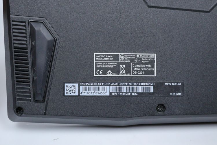 MSI PULSE GL66 11UDK-494TH Core i7-11800H.RTX3050Ti RAM24.1TB รูปที่ 13