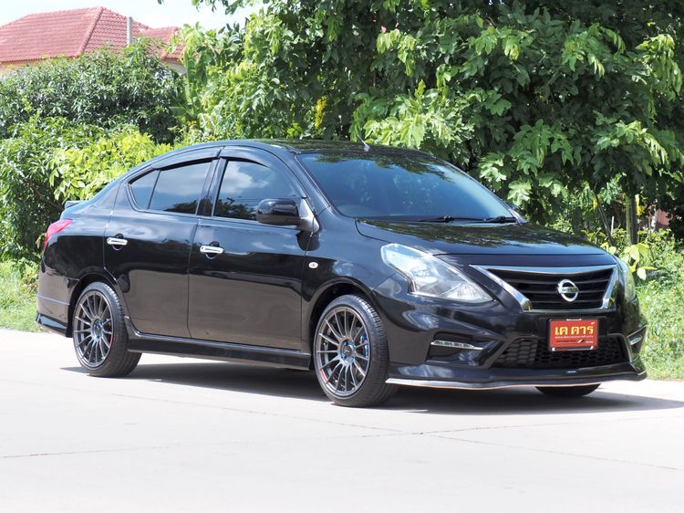 Nissan Almera 2018 1.2 E Sportech Sedan เบนซิน ไม่ติดแก๊ส เกียร์อัตโนมัติ ดำ รูปที่ 3