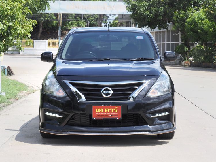 Nissan Almera 2018 1.2 E Sportech Sedan เบนซิน ไม่ติดแก๊ส เกียร์อัตโนมัติ ดำ รูปที่ 2