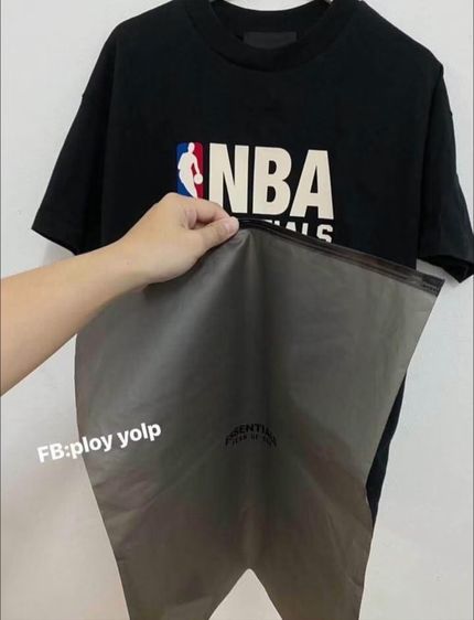 Essential NBA สีดำ ของแท้💯อก44 ป้าย ถุงครบ 💯ราคา3200.-สินค้าพร้อมส่ง size XS ส่งแมสได้คิดตามระยะทาง รูปที่ 2