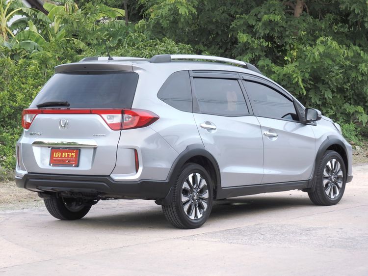 Honda BR-V 2021 1.5 V Utility-car เบนซิน ไม่ติดแก๊ส เกียร์อัตโนมัติ ขาว รูปที่ 4