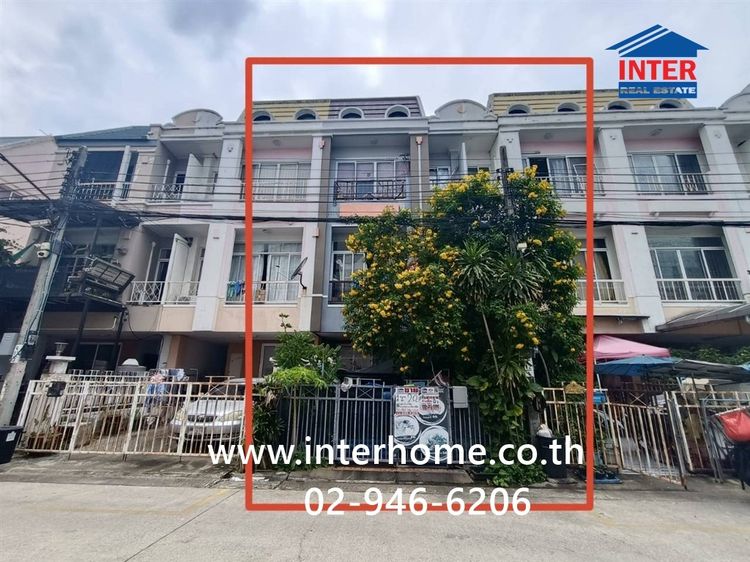 ทาวน์โฮม 3 ชั้น 20 ตร.ว. หมู่บ้านทรัพย์หมื่นแสน นวลจันทร์ ซอยนวมินทร์163 ถนนอินทรา ถนนนวมินทร์ เขตบึงกุ่ม กรุงเทพมหานคร