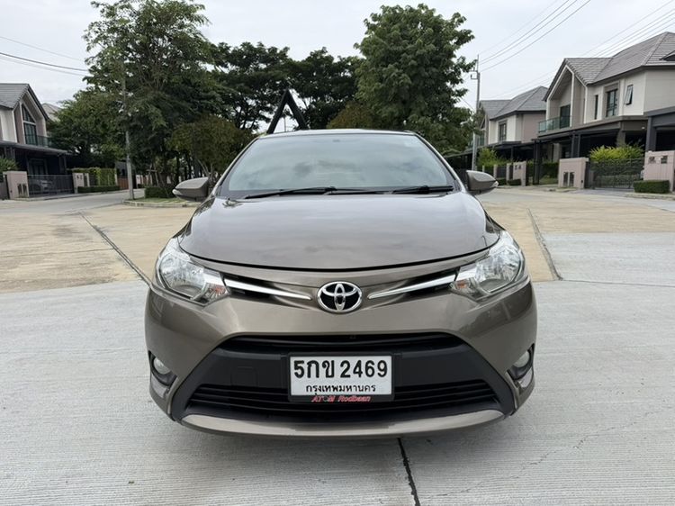 Toyota Vios 2016 1.5 E Sedan เบนซิน ไม่ติดแก๊ส เกียร์อัตโนมัติ น้ำตาล รูปที่ 2