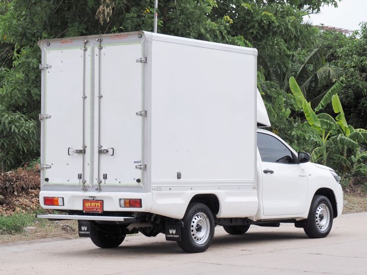Toyota Hilux Revo 2022 2.4 Entry Pickup ดีเซล ไม่ติดแก๊ส เกียร์ธรรมดา ขาว รูปที่ 4