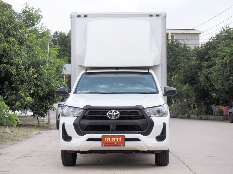 Toyota Hilux Revo 2022 2.4 Entry Pickup ดีเซล ไม่ติดแก๊ส เกียร์ธรรมดา ขาว รูปที่ 2