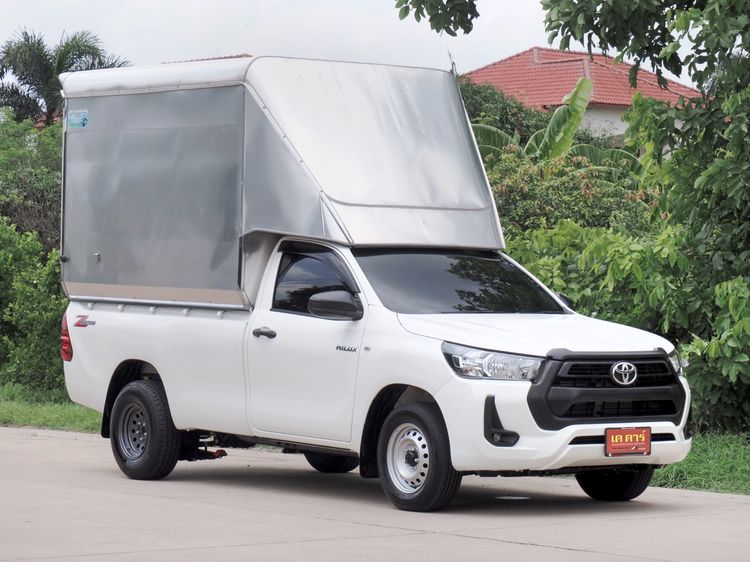 Toyota Hilux Revo 2025 2.4 Entry Pickup ดีเซล ไม่ติดแก๊ส เกียร์อัตโนมัติ ขาว รูปที่ 3
