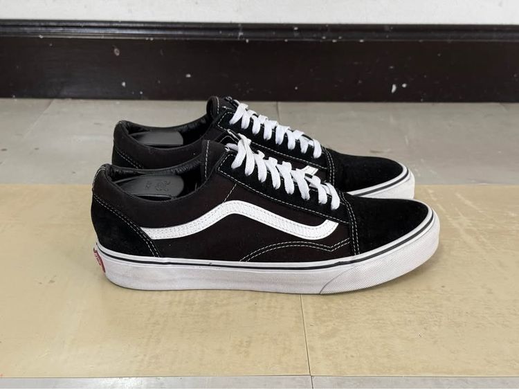 อื่นๆ รองเท้าผ้าใบ ผ้า UK 8 | EU 42 | US 8.5 Vans Old Skool Black White (ดำคาดขาว คลาสสิก) สภาพสวยมาก