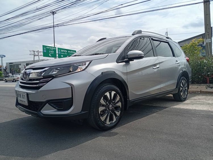 Honda BR-V 2019 1.5 V Utility-car เบนซิน ไม่ติดแก๊ส เกียร์อัตโนมัติ เทา รูปที่ 3