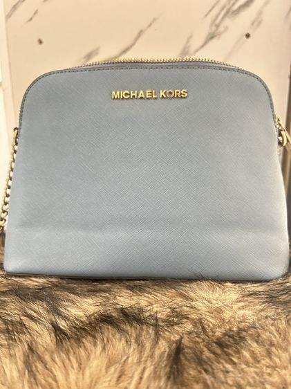 Michael Kors ฟ้า กระเป๋าสะพาย cross body